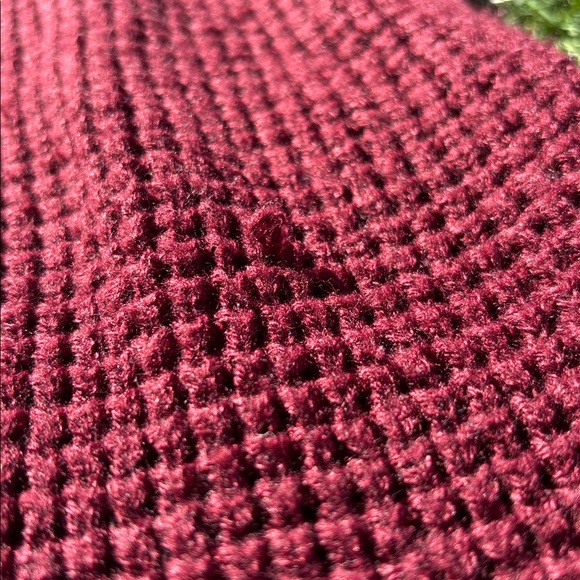 Forever 21 Burgundy Knit Cardigan - Picture 5 of 6